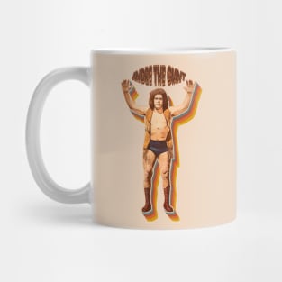 Andre the Giant Retro 70s Fade Mug